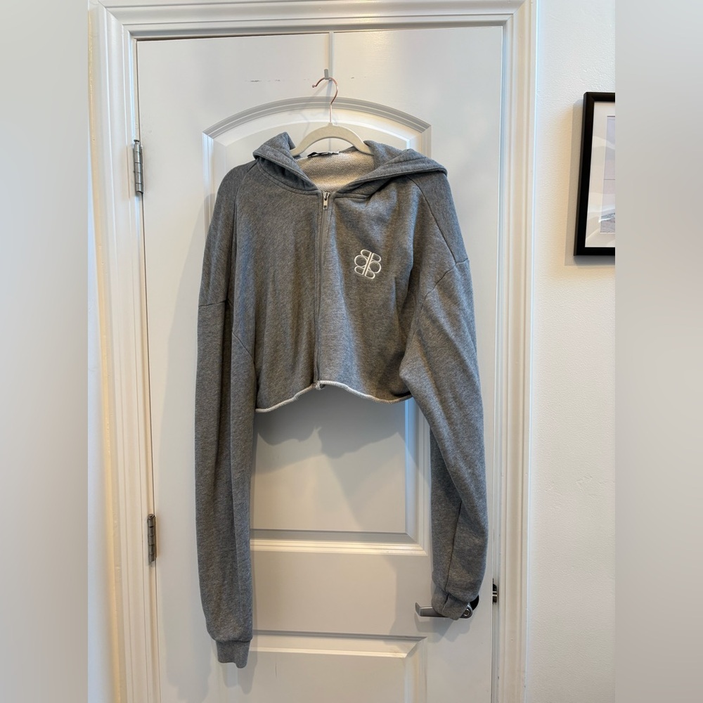 BUMPSUIT Classic Terry Cropped Hoodie